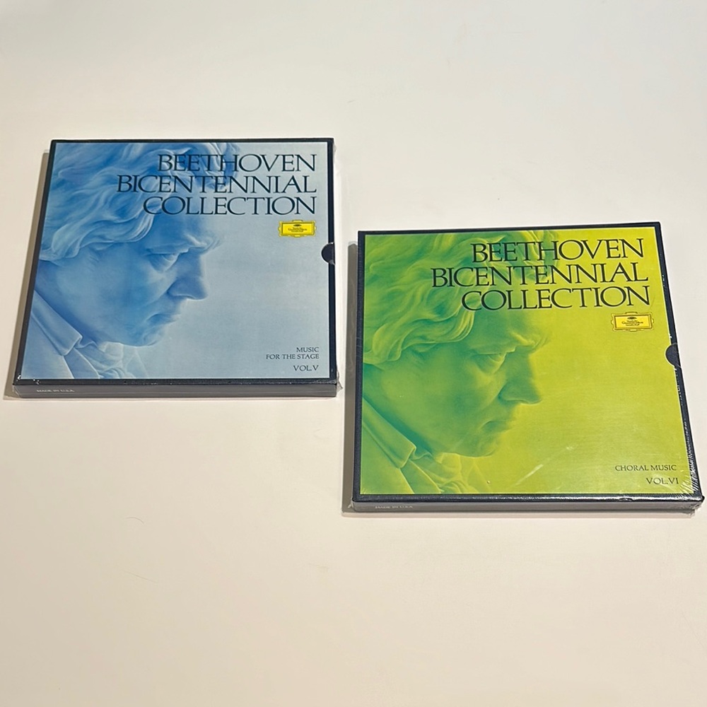 NEW 1971 BEETHOVEN BICENTENNIAL COLLECTION VOL V / VOL VI